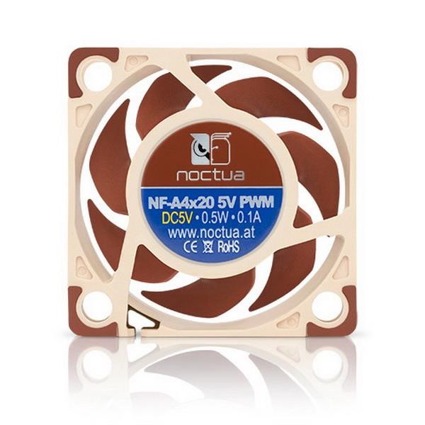 NOCTUA NF-A4X20 5V PWM, FAN CASE DB 14.9 9.4 M³ / H  5.5 CFM  5 VOLT OPERATING VOLTAGE